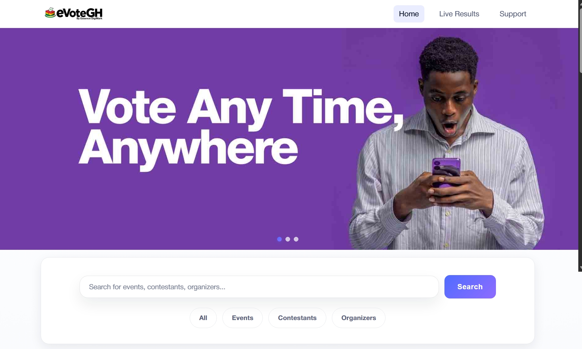 eVote Ghana screenshot